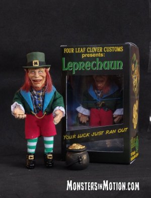 Leprechaun 8" Scale Retro Style Figure LIMITED EDITION