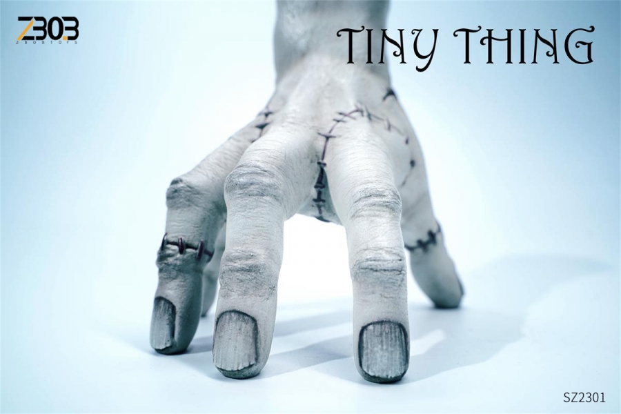 Thing and Tiny Thing Resin Figure Set - Click Image to Close