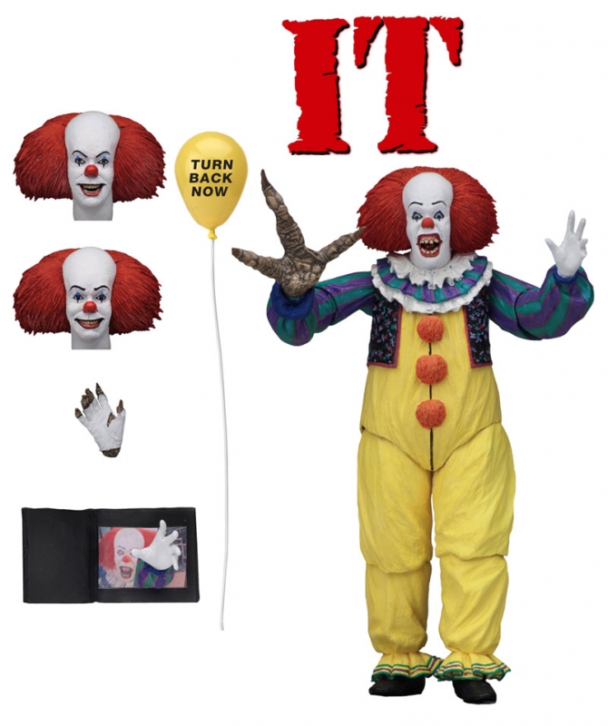 IT 1990 Pennywise Ultimate 7" Scale Figure #2 by Neca - Click Image to Close