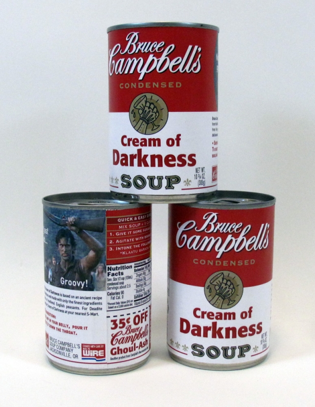 Bruce Campbell's Cream Of Darkness Soup Promo Gift - Click Image to Close