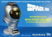 Space: 1999 LTD Anti-Radiation Alpha Moonbase Space Helmet 1/4 Scale Deluxe Replica