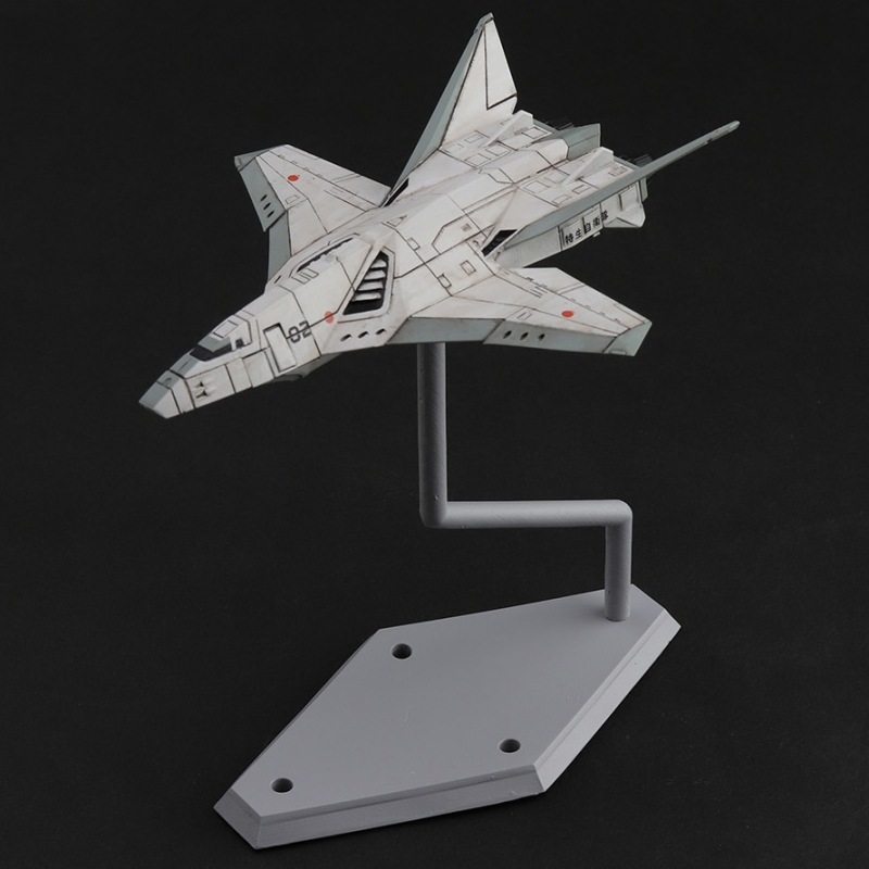 Godzilla vs. Mechagodzilla II 1993 AC-3 Shirasagi Aircraft Set of 3 Model Kit - Click Image to Close