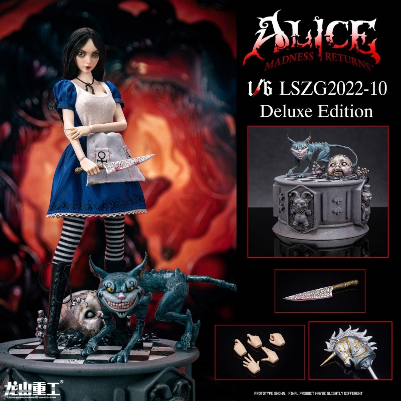 Alice Madness Returns 1/6 Scale Deluxe Figure By Novel Toys Alice Madness  Returns 1/6 Scale Deluxe Figure By Novel Toys [061NT01] - $271.99 :  Monsters in Motion, Movie, TV Collectibles, Model Hobby