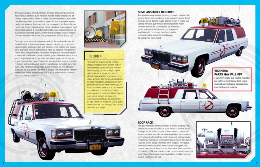 Ghostbusters Ectomobile Owner's Workshop Manual Hardcover Book - Click Image to Close