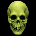 Mabry Monsters Voodoo Skull Glow-In-The-Dark Vinyl Mask
