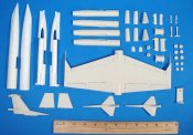 Convair USAF XAB-1 "Beta-1" (1958) Atomic Powered Bomber 1/144 Scale Model Kit