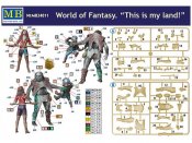 World Of Fantasy This Is My Land 1/24 Scale Model Kit by Master Box