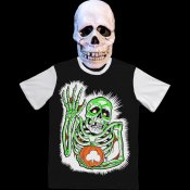Halloween III Season of the Witch Skeleton Costume in Retro Box Adult Size