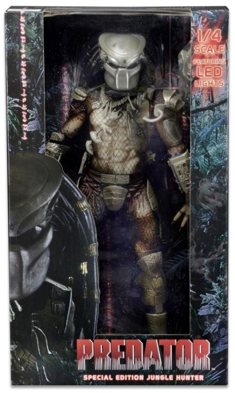 Predator Jungle Hunter 1/4 Scale Action Figure with LED Lights - Click Image to Close