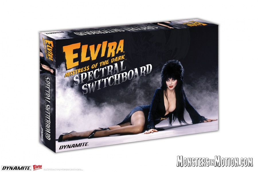 Elvira Mistress of the Dark Spectral Switchboard Ouija Game - Click Image to Close