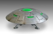 Area 51 U.F.O. AE-341.15B Flying Saucer Model Kit UFO