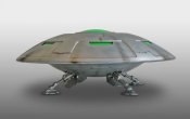 Area 51 U.F.O. AE-341.15B Flying Saucer Model Kit UFO