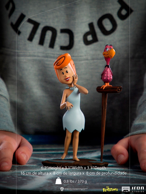 Flintstones Wilma 1/10 Scale Statue by Iron Studios - Click Image to Close