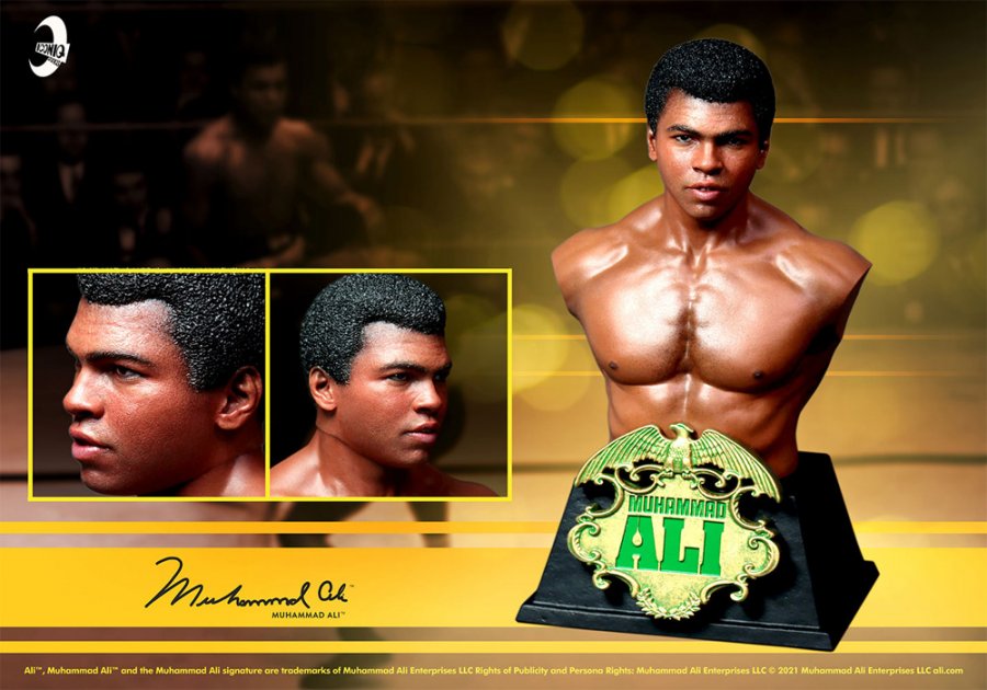 Muhammad Ali 1/6 Scale Bust - Click Image to Close