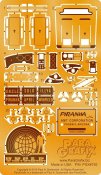 Piranha Spy Car 1/25 Scale Model Kit Photoetch & Decals Set Man From U.N.C.L.E.