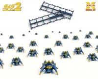 Gamera 2: Attack of Legion 1996 Soldier Legion (500 Qty.) Plastic Model Kit by X-Plus