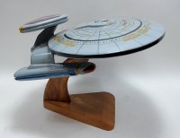 Star Trek Nebula Class Starship 12 Inch Long Wood Replica