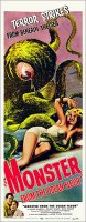 Monster from the Ocean Floor 1954 Insert Card Poster Reproduction
