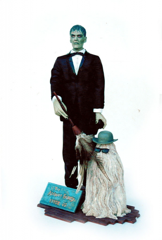 Addams Family Lurch and Cousin It 1/6 Scale Resin Model Kit - Click Image to Close