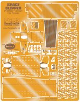 2001: A Space Odyssey Orion Space Clipper 1/160 Scale Model Photoetch Detail Set for Moebius Kit