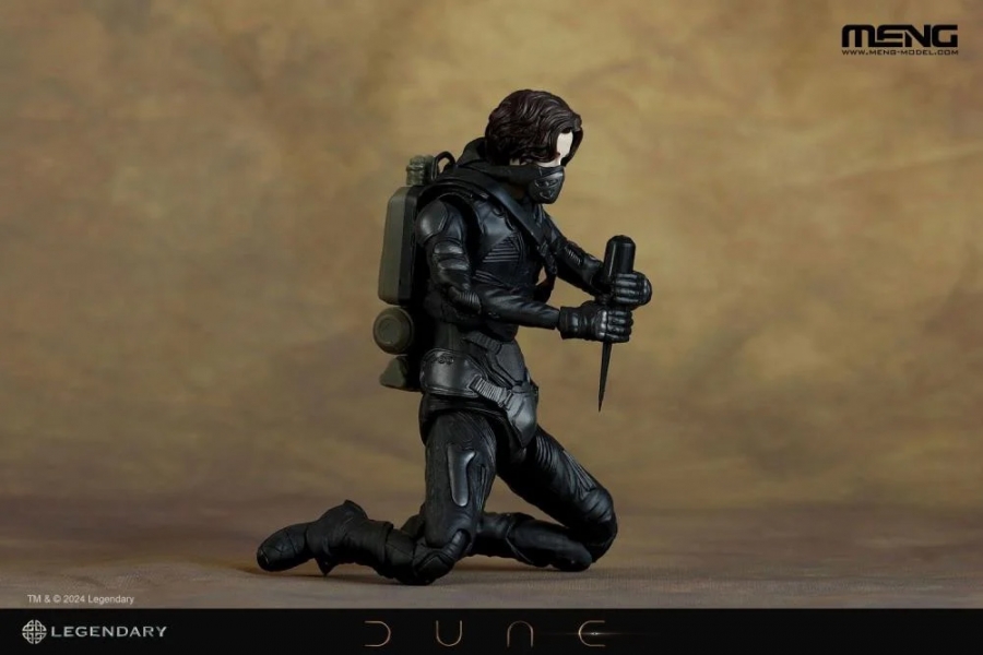 Dune 2021 Paul Atreides Deluxe 1/12 Scale Model Kit by Meng - Click Image to Close