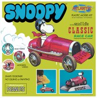 Snoopy and His Bugatti Race Car Monogram Re-Issue Model Kit by Atlantis