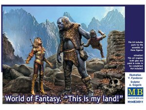 World Of Fantasy This Is My Land 1/24 Scale Model Kit by Master Box