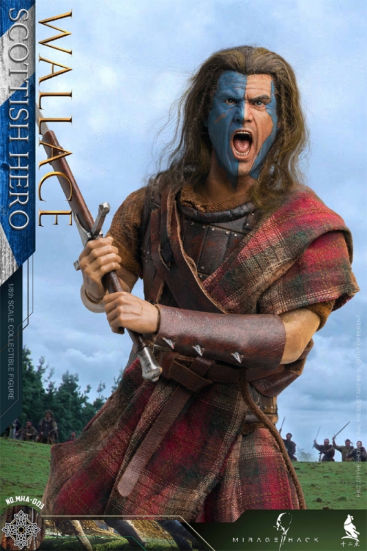 Scottish Hero Wallace 1/6 Scale Figure by Mirage Hack - Click Image to Close