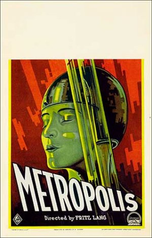 Metropolis 1927 Window Card Poster Reproduction
