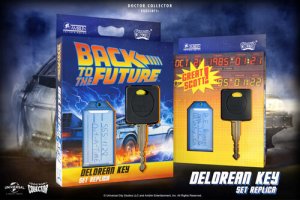 Back to the Future DeLorean Time Machine Key Prop Replica