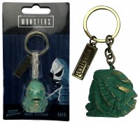 Creature From The Black Lagoon Head Sculpted Metal Keychain