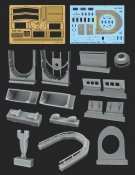 Star Trek Deep Space Nine U.S.S. Defiant 1/420 Scale Photoetch and Resin Detail Set "Fruit Pack" by Green Strawberry