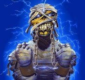 Iron Maiden Powerslave Mummy Eddie Latex Pullover Mask