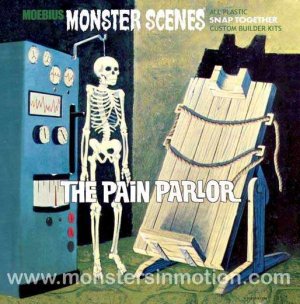 Monster Scenes Pain Parlor Model Kit