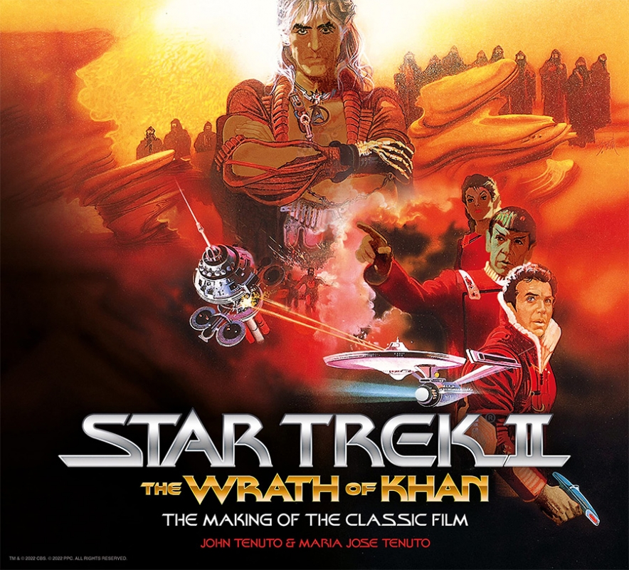 Star Trek II: The Wrath of Khan Making of the Classic Film Hardcover Book - Click Image to Close