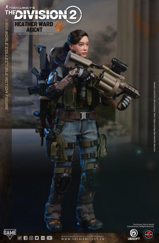 Division 2 Heather Ward Agent Ubisoft Game 1/6 Scale Figure by Soldier Story - Click Image to Close