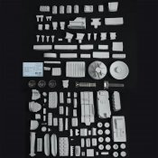 Godzilla Mega Size Series Maser (Monster-Slaying Beam Vehicle) 1/35 Scale Model Kit