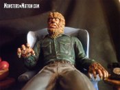 Wolfman Aurora Monster Scenes Scale Transformation Scene Model Kit