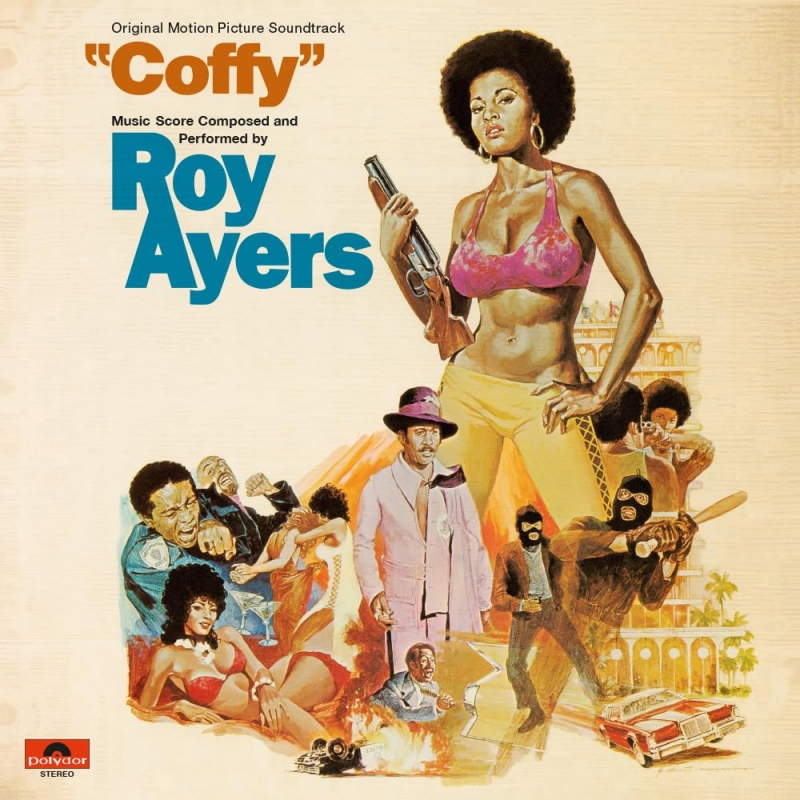 Coffy 1973 Soundtrack Vinyl LP Roy Ayers Pam Grier - Click Image to Close