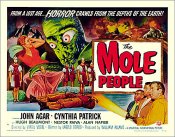 Mole People, The 1956 Style "A" Half Sheet Poster Reproduction