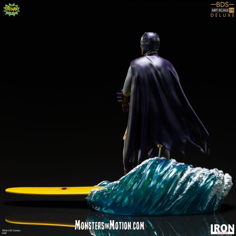 Batman 1966 Surfin' Caped Crusader 1/10 Scale Deluxe Statue - Click Image to Close