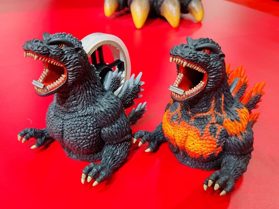 Godzilla Tape Dispenser for Home or Office Godzilla - Click Image to Close