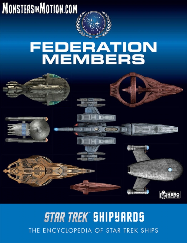 Star Trek Shipyards: Federation Members Hardcover Book - Click Image to Close