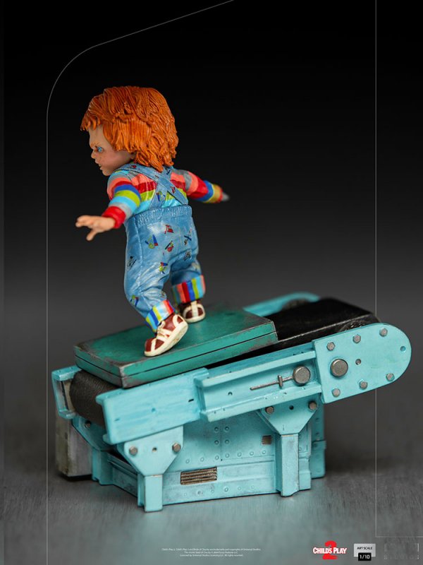 Child's Play II Chucky 1/10 Scale Statue by Iron Studios - Click Image to Close