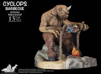 7th Voyage of Sinbad Cyclops 1/8 Scale Barbecue Diorama by Star Ace