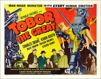 Tobor the Great 1954 Style "B" Half Sheet Poster Reproduction