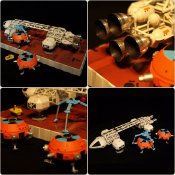 Space 1999 Eagle Transporter 12" Die Cast Set 5: Collision Course by Sixteen 12