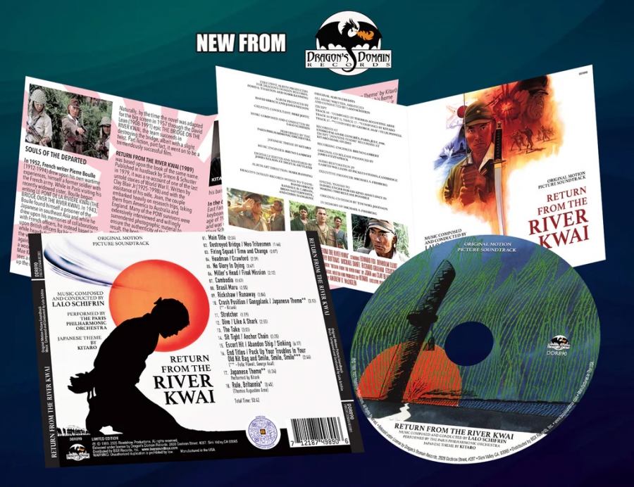 Return from the River Kwai 1989 Soundtrack CD Lalo Schifrin - Click Image to Close