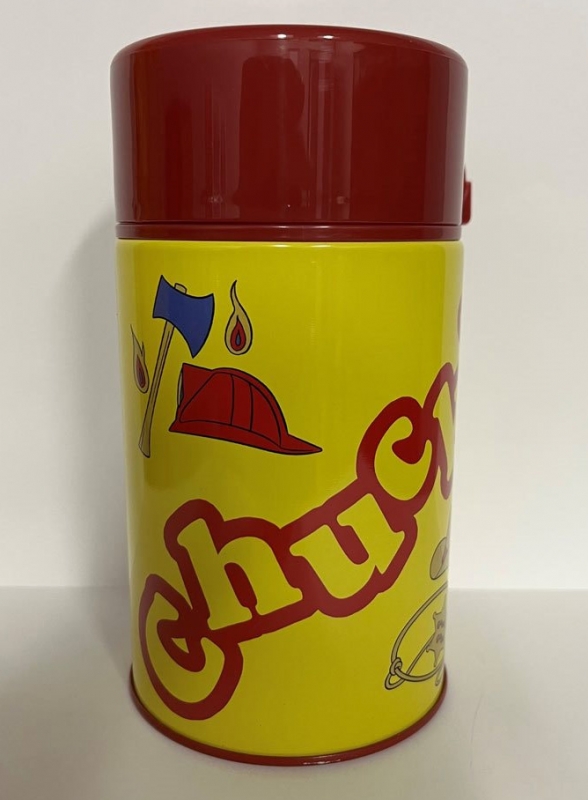 Child's Play Chucky Tin Titans Lunch Box with Thermos - Click Image to Close