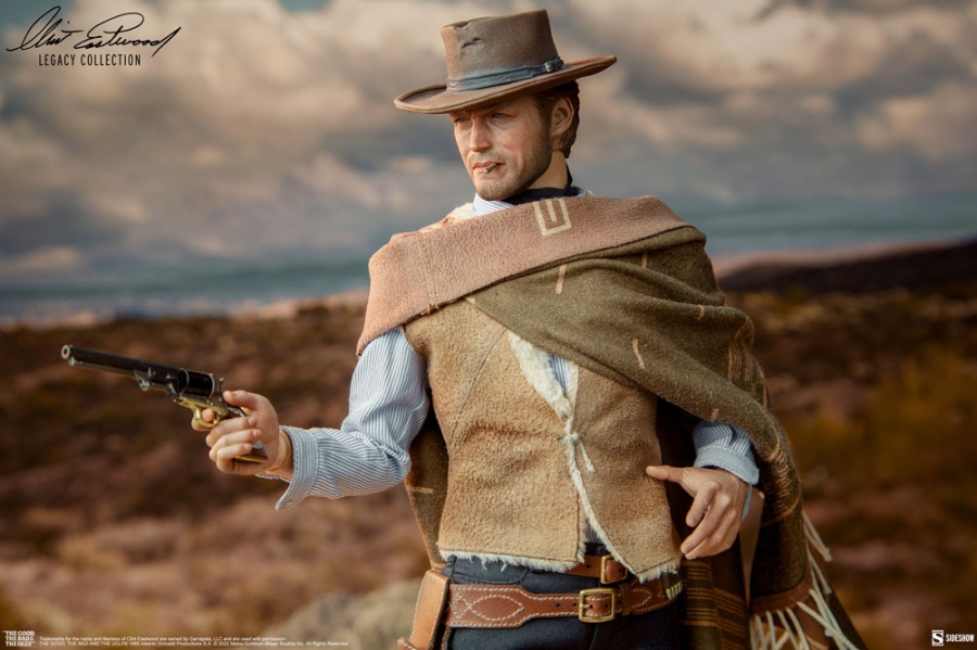 Man With No Name Clint Eastwood 1/6 Scale Figure - Click Image to Close